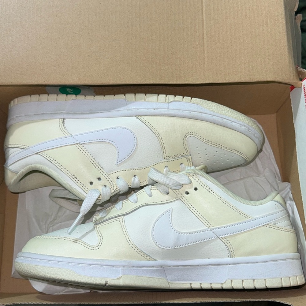 Yellow Nike dunks